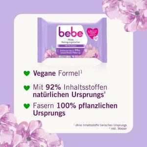 Produktbild für Abschminktücher bebe Milde Reinigungstücher