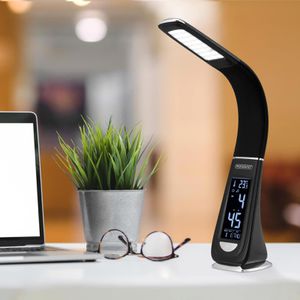 Produktbild für Schreibtischlampe Monzana Lilly, schwarz, LED, dimmbar