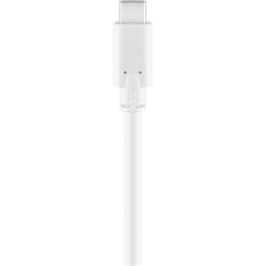 Produktbild für Ladekabel Goobay 67194, weiß, 1m