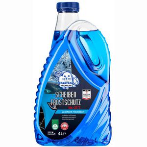 Robbyrob Scheibenfrostschutz Klarblick Premium, bis -25°C, DEKRA geprüft,  Minzduft, 4 Liter – Böttcher AG