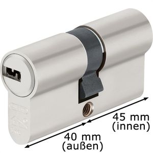 Produktbild für Schließzylinder Abus EC550, mit 3 Schlüsseln