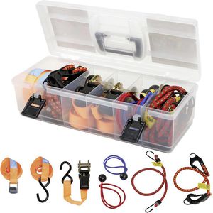 Spanngurt Kerbl Zurrgurtset 37996, 16-teilig