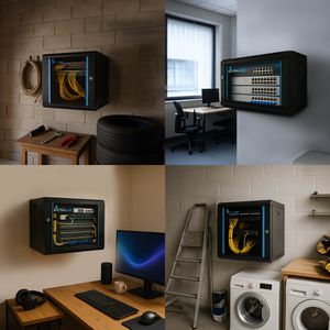 Produktbild für Netzwerkschrank Extralink Lite, EX.28785, 19 Zoll