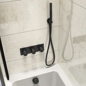 Produktbild für Duschschlauch Ideal-Standard Idealrain BE125XG, schwarz