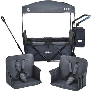 Produktbild für Bollerwagen FableKids Leo X2 Plus, faltbar