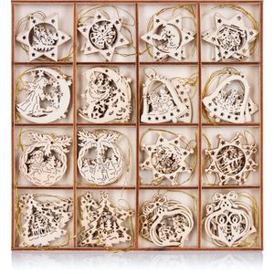 Produktbild für Weihnachtsbaumschmuck BRUBAKER 8024, 3,2-4 cm