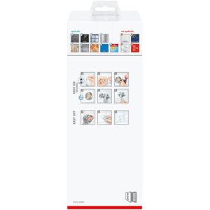 Produktbild für WC-Bürste Tesa Deluxxe, weiß / verchromt