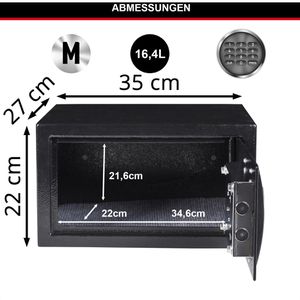 Produktbild für Tresor Master-Lock X055ML, schwarz