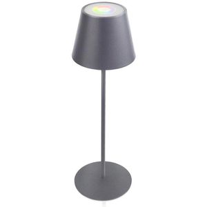Produktbild für Tischlampe LEDmaxx RGBW, grau mit LED