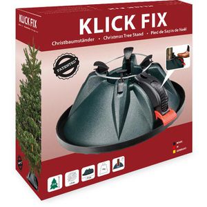 Produktbild für Weihnachtsbaumständer Niko 90075, Klick Fix, dunkelgrün