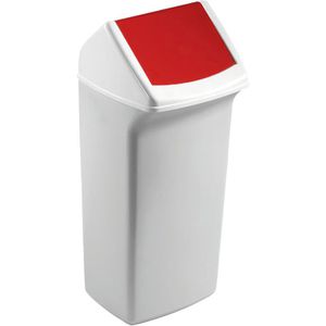 Produktbild für Mülleimer Durable Durabin Flip, VEH2012037, rot