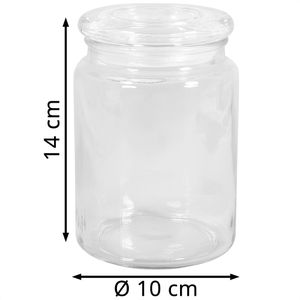 Produktbild für Vorratsglas Rayher 46048000, mit Glasdeckel