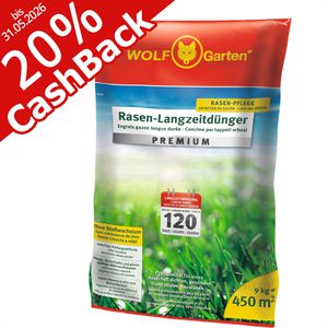 Dünger Wolf-Garten LE 450 Rasendünger Premium