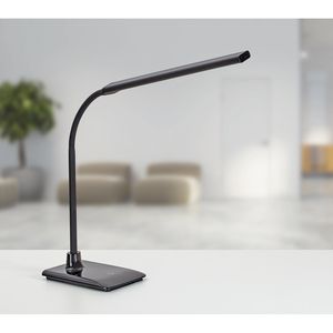 Produktbild für Schreibtischlampe Maul Maulpirro, schwarz, LED, dimmbar