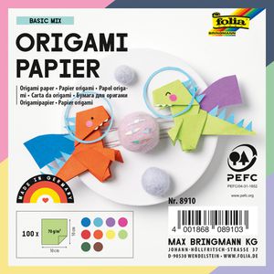 Faltblätter Folia 8910, 10 x 10cm