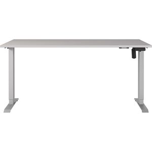 Produktbild für Schreibtisch Germania Profi 3.0, 8024-643, kaschmir / silber