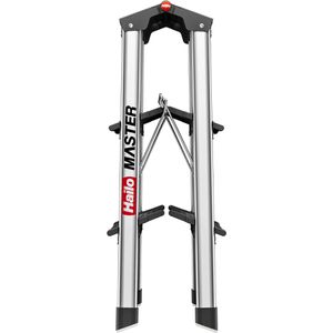 Produktbild für Klapptritt Hailo Master D70, 10000-126, eloxiertes Aluminium