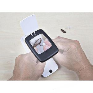 Produktbild für Lupenleuchte Wedo 27175101 Pocket, 52 x 47 mm Glaslinse, LED