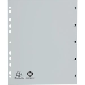 Produktbild für Register Exacompta 1705E, A4, 1-5