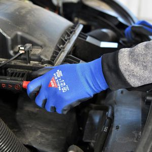 Produktbild für Arbeitshandschuhe Hase Padua Blue, 508250