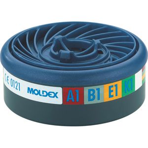 Moldex Ersatzfilter Gasfilter, 9400, 10 Stück, für Atemschutzmasken 7000 und 9000 Serie, A1B1E1K1 , 10 Stück
