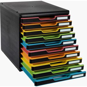 Produktbild für Schubladenbox Exacompta 302914D, Modulo, A4
