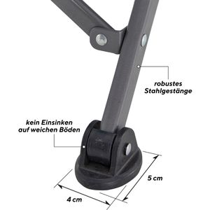 Produktbild für Campingstuhl Uquip ROXY, 244002, blau, bis 120 kg