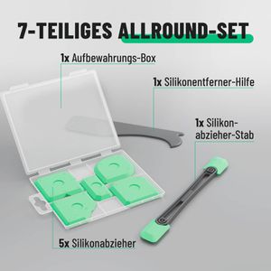 Produktbild für Fugenglätter Greate 3 in 1, Set 7-teilig
