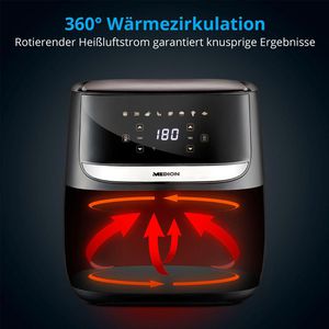 Produktbild für Heißluftfritteuse MEDION E50 XL, MD10532