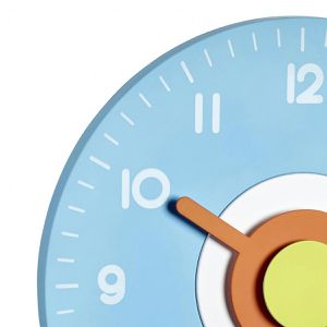 Produktbild für Wanduhr TFA 60.3015.06 Design, Kunststoff, analog, Quarzuhr