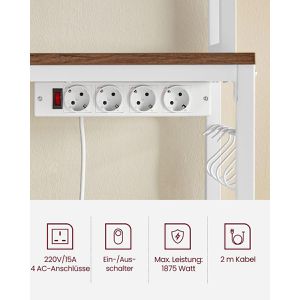 Produktbild für Küchenregal Vasagle KKS025W41EU, walnuss