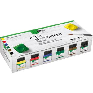 Acrylfarben Kreul 75600 Mattfarben Basis-Set