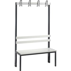 Produktbild für Umkleidebank CP-Möbel 8050-100, Sitzfläche Kunststoff, 100 cm
