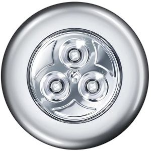 OSRAM LED-Unterbauleuchte DOT-it tageslichtweiß, mit Batterie, Ø 7 cm