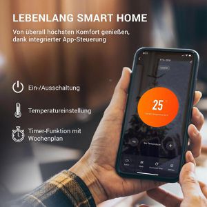 Produktbild für Heizlüfter LEBENLANG LBE0279, mit 3 Stufen bis 2000 Watt