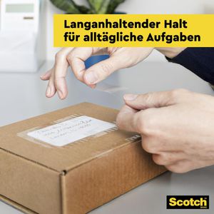 Produktbild für Klebeband Scotch 508, Clear Tape, 25mm x 66m