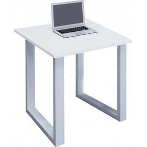 Produktbild für Schreibtisch VCM Lona, 914620, weiß / silber