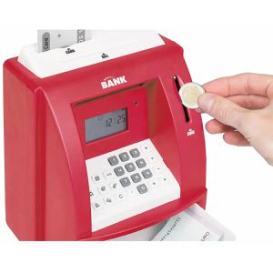 Produktbild für Spardose Idena Geldautomat mit Sound