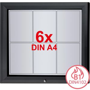Schaukasten Showdown-Displays anthrazit, B1, außen