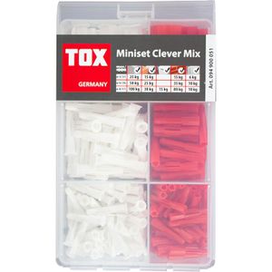 Produktbild für Dübel Tox 094900051, Tri/Trika Miniset Clever Mix, Set