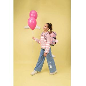 Produktbild für Schulranzen Belmil Compact, Ballerina Black Pink, 4-teilig