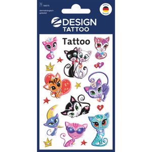 Temporäre-Tattoos Zweckform Z-Design 56675, farbig