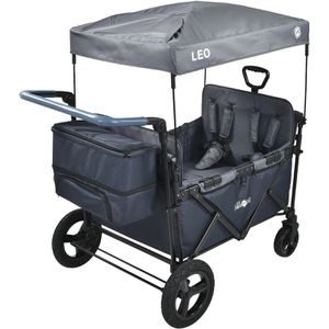 Produktbild für Bollerwagen FableKids Leo X4 Plus, faltbar