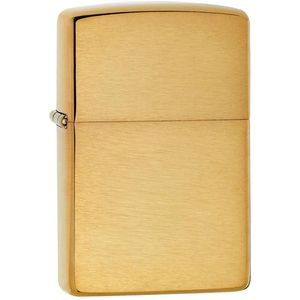 Feuerzeug Zippo Brass Brushed 204, gebürstet