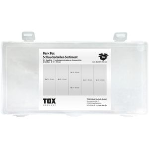 Produktbild für Schlauchschelle Tox 09490208, Klasse W1, Sortiment