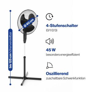Produktbild für Ventilator Clatronic VL 3603 S, 263926, Ø 40cm