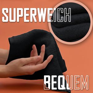 Produktbild für Waschlappen NatureMark Seiflappen, schwarz, 30 x 30 cm