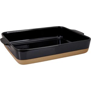 Auflaufform Lurch Terra Nova L 00230500 schwarz/creme, Keramik