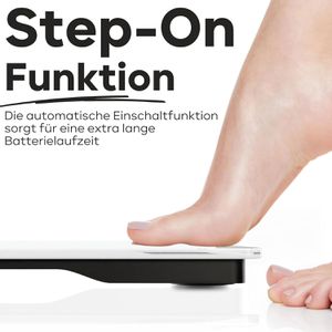 Produktbild für Personenwaage Proficare PC-PW 3122, weiß