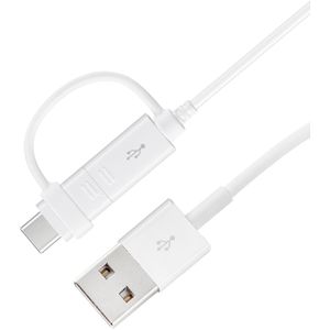 Produktbild für Ladekabel Samsung EP-DG930D Combo Kabel, weiß 1,5m